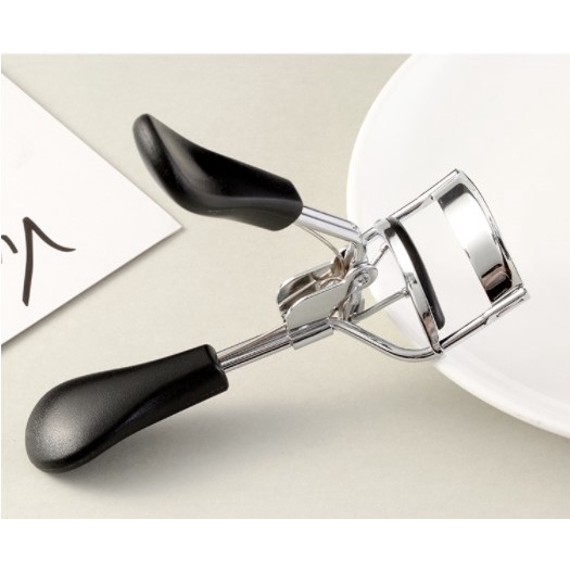 Lithium067 Eyelash Curler Carbon Steel Silicone Long Lasting Mini Portable Makeup Tool with Elastic Pad Dụng Cụ Bấm Lông Mi