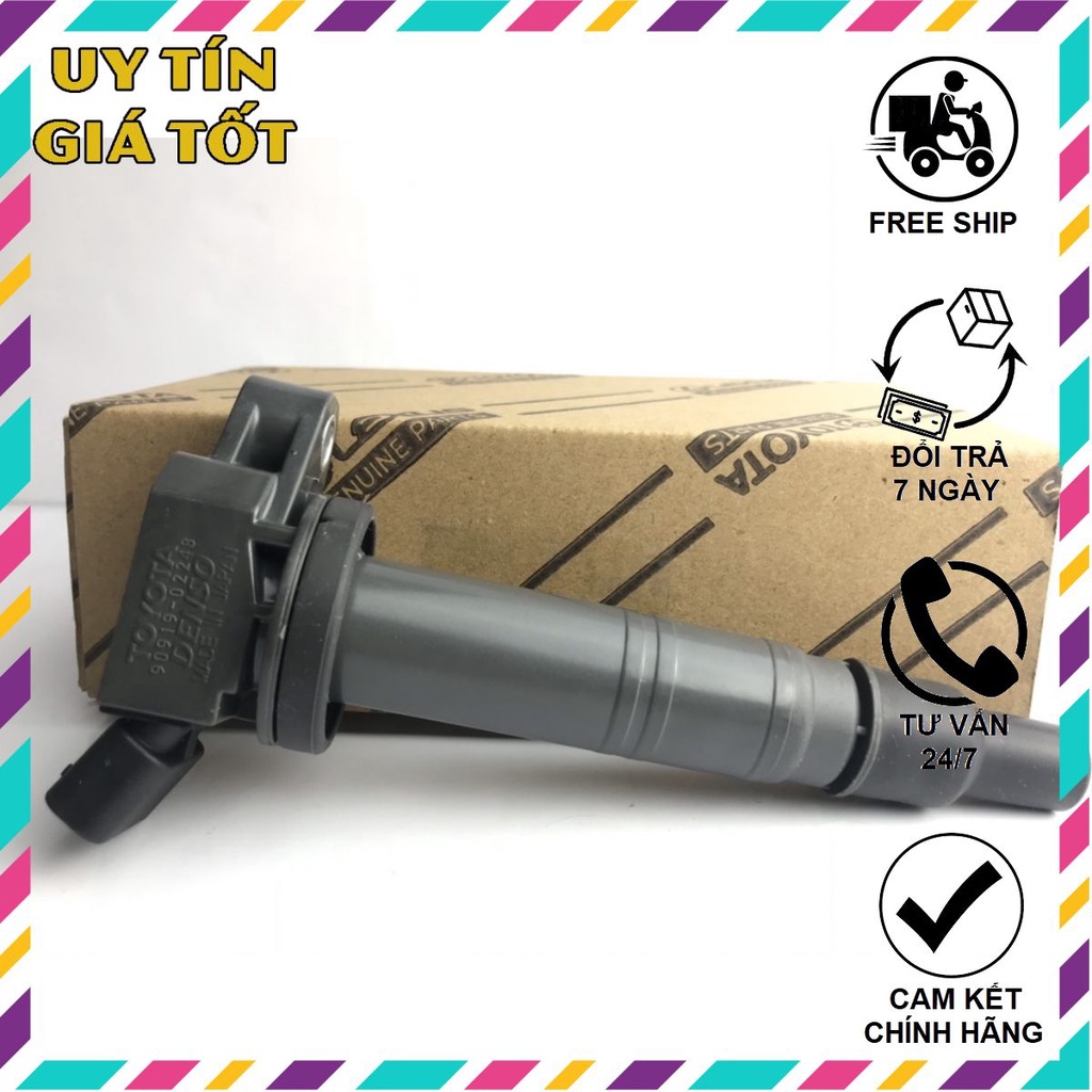 ✅GIÁ TỐT✅Mobin Đánh Lửa Toyota Innova Sinh Ra Cao Áp Tạo Tia Lửa Ổn Định Mã 90919-02248