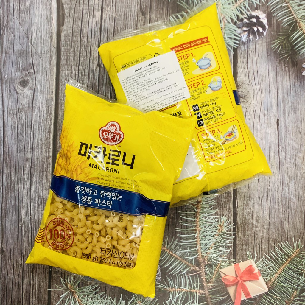 NUI ỐNG OTTOGI HÀN QUỐC 500G