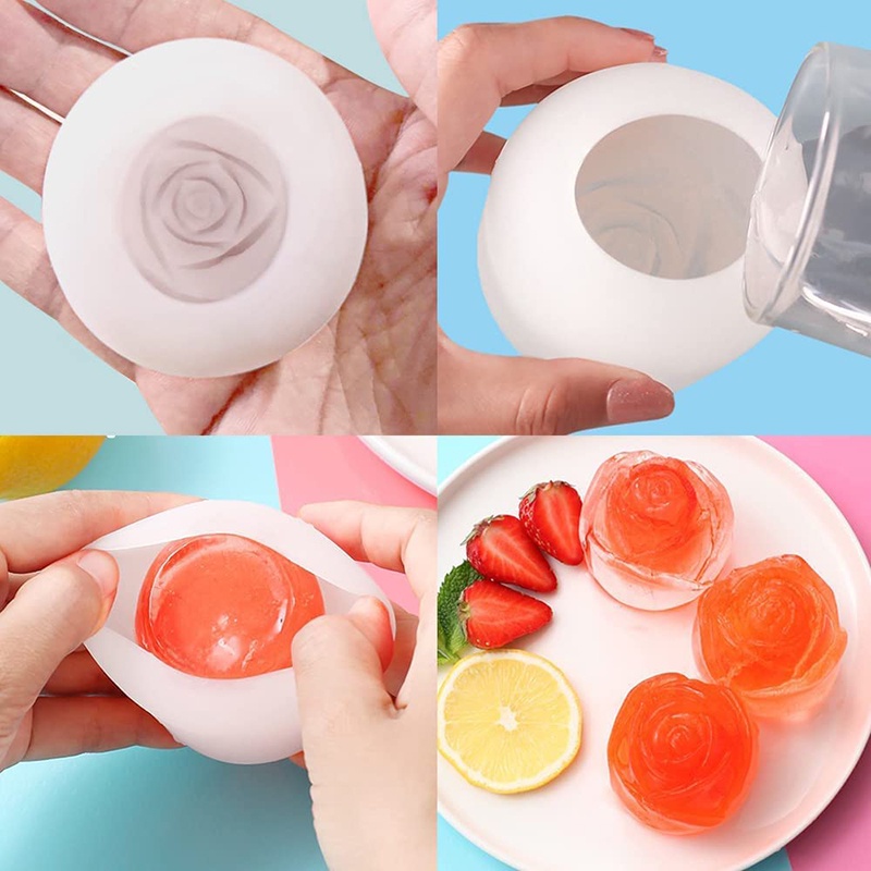 Khuôn Silicone Làm Nước Đá/Chocolate Hình Gấu Teddy 3D