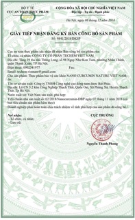 Nanocurcumin dạng viên