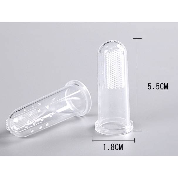 Bàn chải đánh răng Silicon cho trẻ sơ sinh