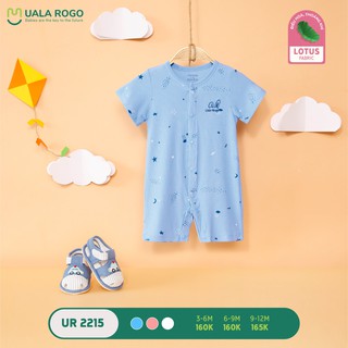 UR2215 Body cộc tay Uala Rogo vải sợi sen (Lotus)