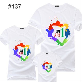 Áo nhóm , đồ đi biển , đồng phục áo lớp in hình WE ARE ONE .Chất liệu thun cotton loại 1 Đủ Size từ 8 đến 100kg .