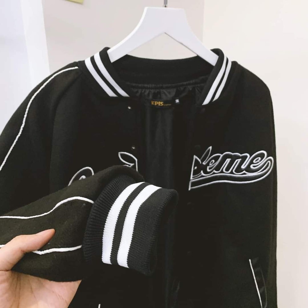Áo BomBer / Áo bóng chày SUPERMEN Nam Nữ Siêu Hot Áo Hot Trend Fom Dáng Trẻ Trung Năng Động