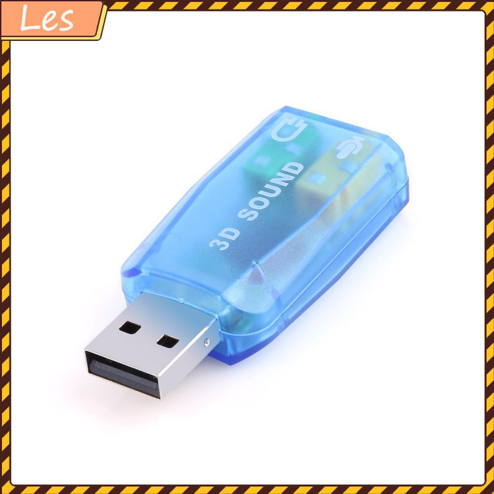 Card Âm Thanh Usb 3d Cho Máy Tính