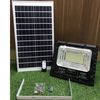 [CHÍNH HÃNG] Đèn Pha Led Năng Lượng Mặt Trời Chiếu sáng Sân vườn Trong nhà JINDIAN 300w 200w 100w 60w 40w 25w