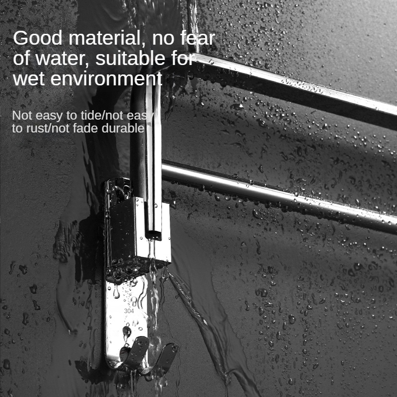 Giá treo khăn phòng tắm XINKUNLON thép không gỉ 304 chịu lực mạnh mẽ gấp gọn lại được cao cấp