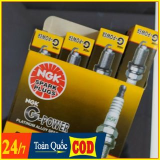 Bugi ô tô chính hãng ngk - bộ 4 bugi bạch kim platinum ngk - bugi ngk cho matiz, spark