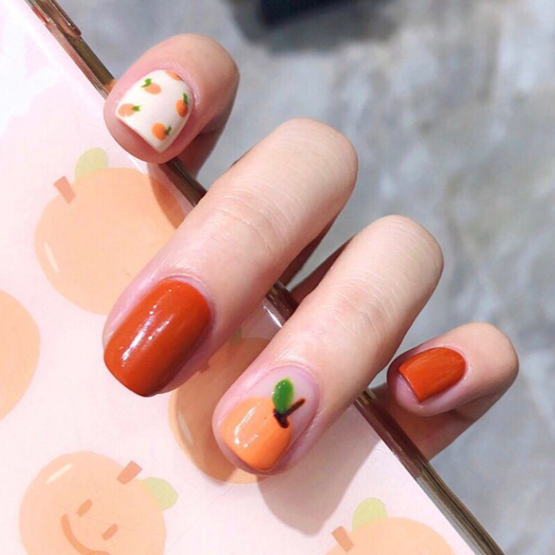 Bộ 24 Móng Tay Giả[TẶNG KÈM KEO] nail đẹp đơn giản Cao Cấp Thời Trang Hàn Quốc DIY