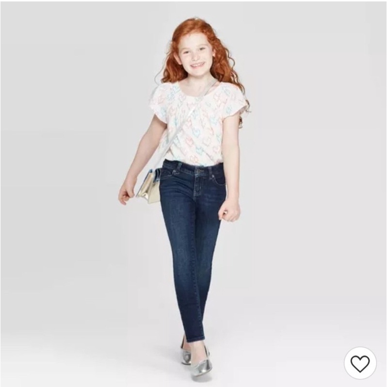 Quần jean dài bé gái