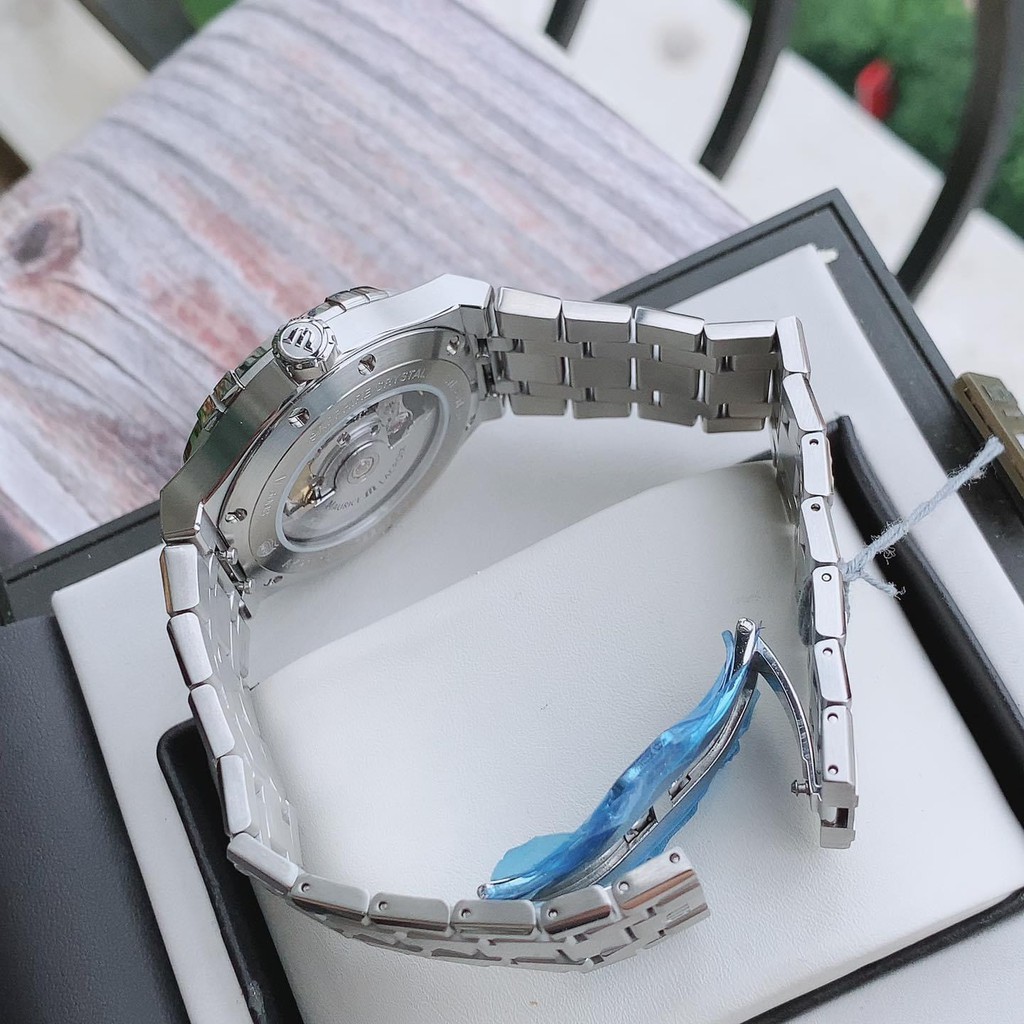 Đồng hồ nam chính hãng Maurice Lacroix Aikon Back dial - Máy cơ tự động - Mặt kính Sapphire phủ chống lóa