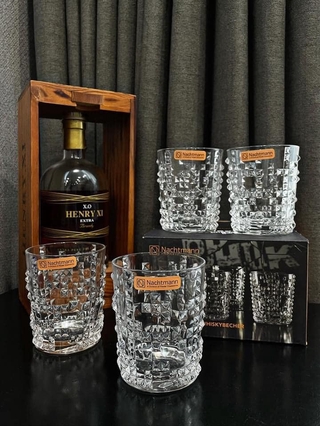 Bộ 4 cốc whisky pha lê punk nachtmann 99503 348ml
