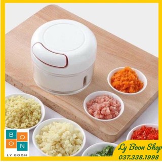 Máy chopper xay tỏi thịt thực phẩm bằng tay