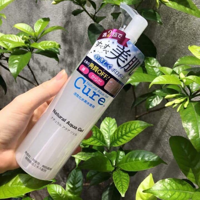 TẨY DA CHẾT DẠNG GEL CURE NATURAL AQUA GEL NHẬT BẢN