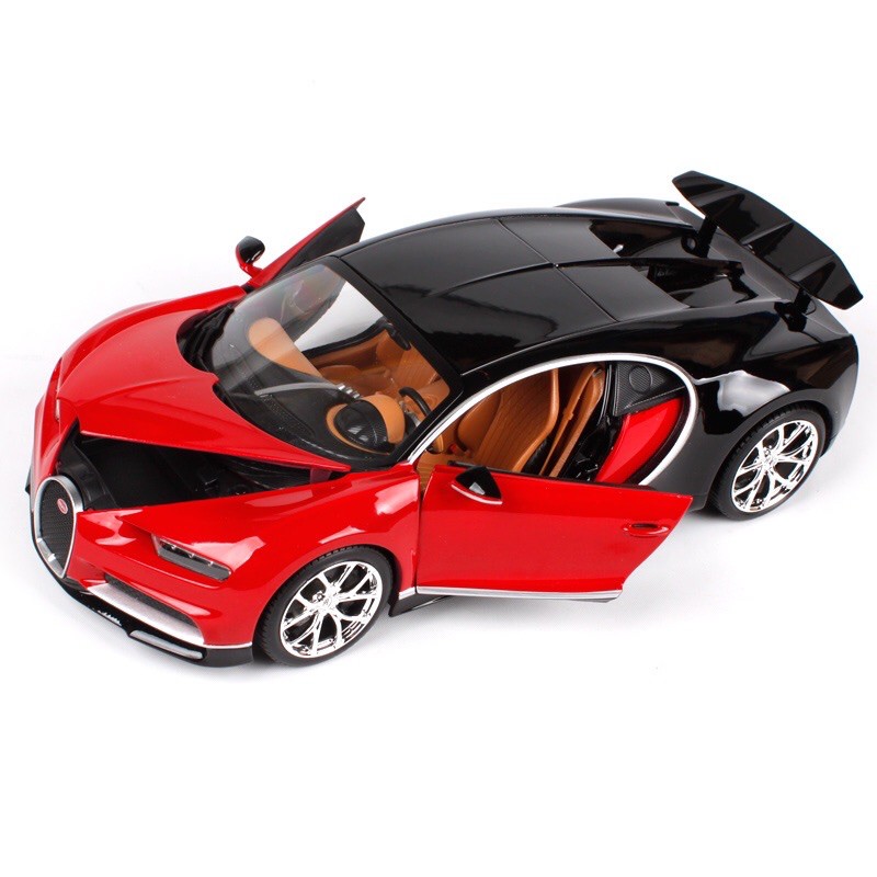 Xe Mô Hình Bugatti Chiron 1:18 Bburago (Đỏ)