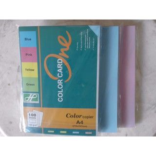 Giấy màu A4 dày 160gsm
