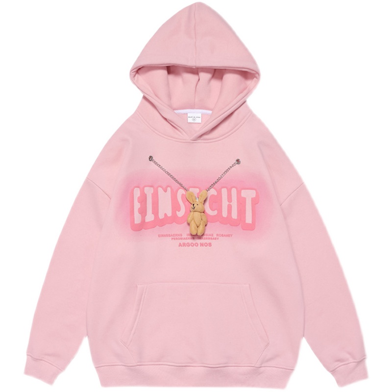 Áo hoodie in họa tiết dễ thương phong cách Harajuku Hàn Quốc thời trang thu đông dành cho nữ | BigBuy360 - bigbuy360.vn