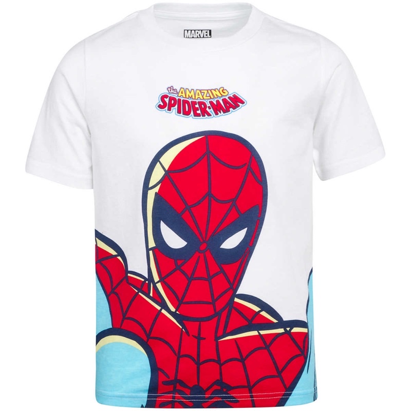 Áo thun cotton cộc tay Spiderman Người nhện