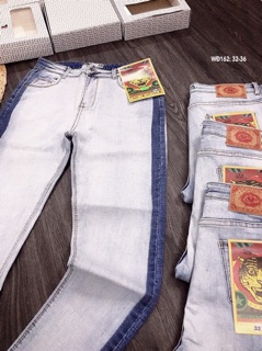 Quần jean dài 2 màu siêu chất 32-36