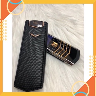 ⚡[Gía Sốc] Bao da Vertu Singature S đứng không nắp ⚡