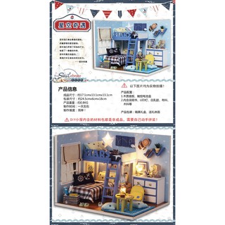 Mô Hình Nhà Lắp Ráp Diy Xinh Xắn