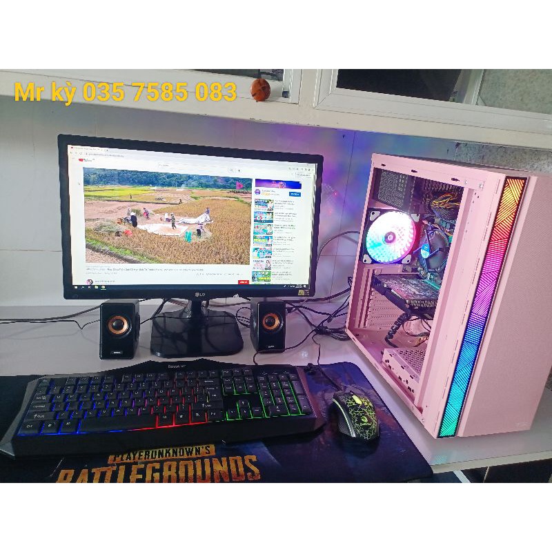 Bộ PC Gaming Led/ Core i5/ Ram 8G/ GTX 650/Màn hình 22in