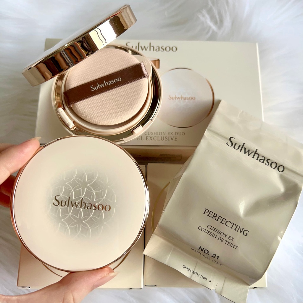 Phấn Nước Sulwhasoo Perfecting Cushion EX Coussin De Teint Tone 21