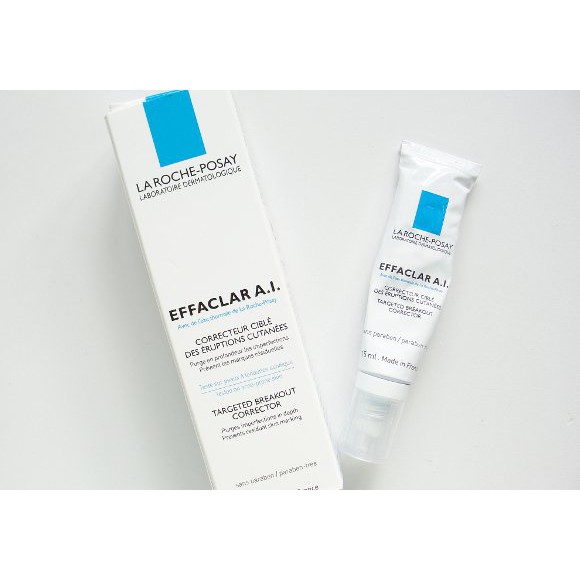 Kem La Roche Posay Effaclar A.I chấm mụn sưng viêm 15ml