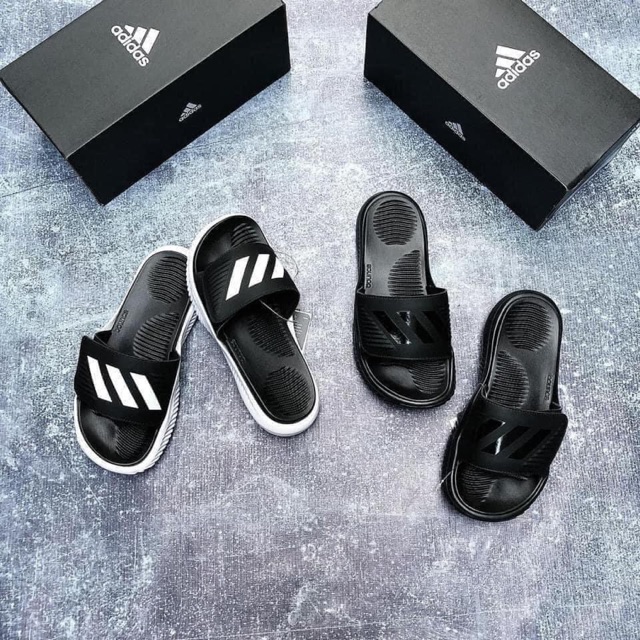 DÉP 𝐀𝐋𝐏𝐇𝐀𝐁𝐎𝐔𝐍𝐂𝐄 𝐀𝐃𝐈𝐃𝐀𝐒 FULL BOX ĐEN TRẮNG!!!