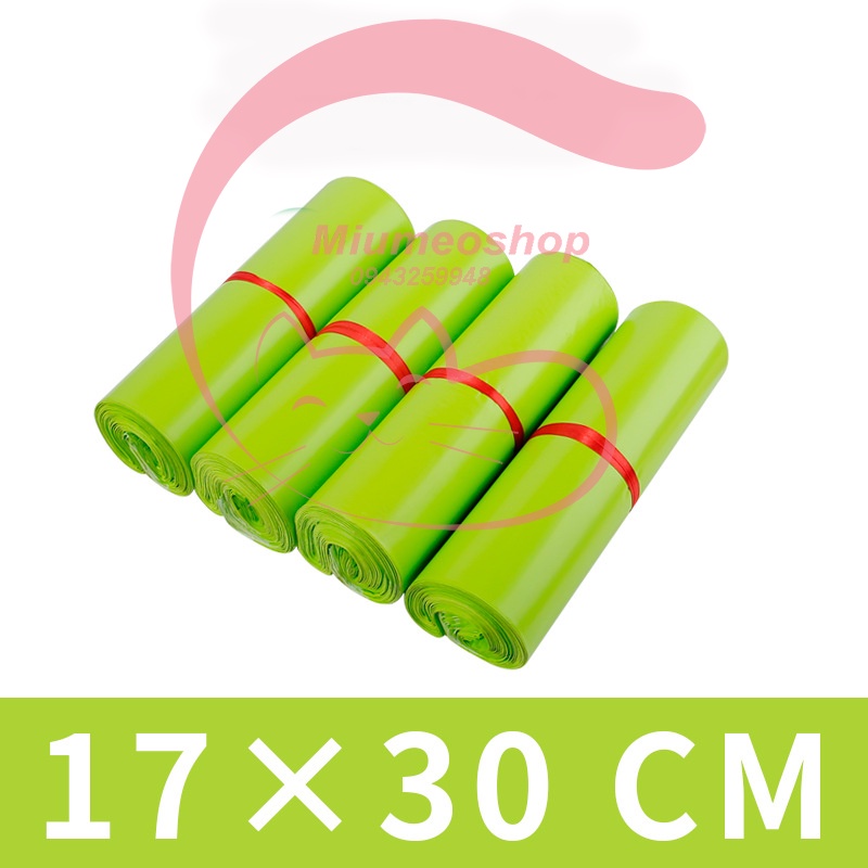 Túi gói hàng niêm phong Size 17x30 Túi đóng hàng có keo dán miệng Tui niêm phong