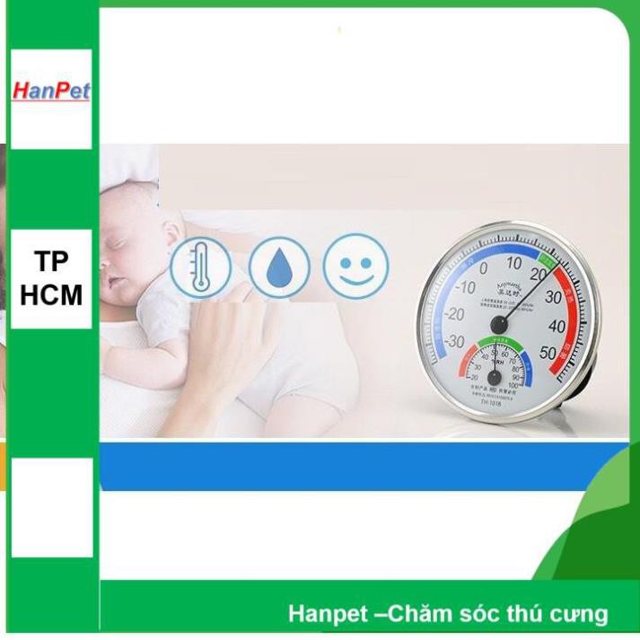 Hanpet.GV- Đồng hồ đo Ẩm kế- Nhiệt kế đo nhiệt độ ẩm độ ngoài trời và trong nhà cho bé ( 306)- 10048LV