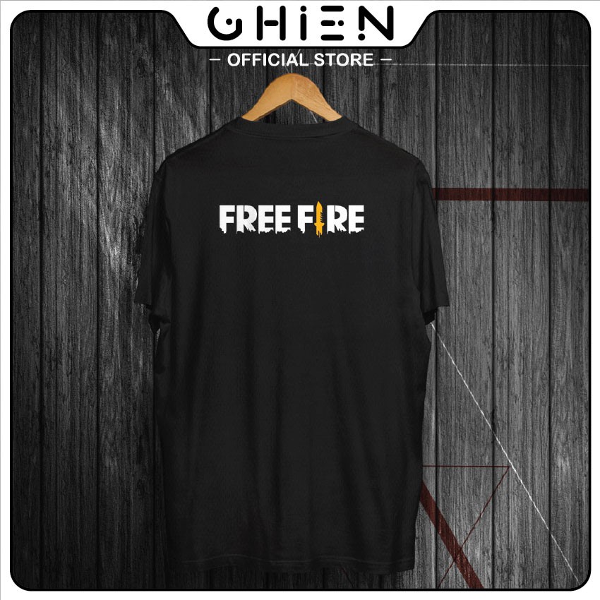 Áo thun UMAD unisex game Free Fire Booyahh nam nữ tay ngắn có big size (40kg-110kg)