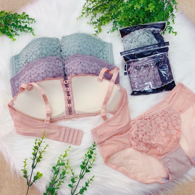 Bộ đồ lót ren cúp vuông cao cấp | BigBuy360 - bigbuy360.vn