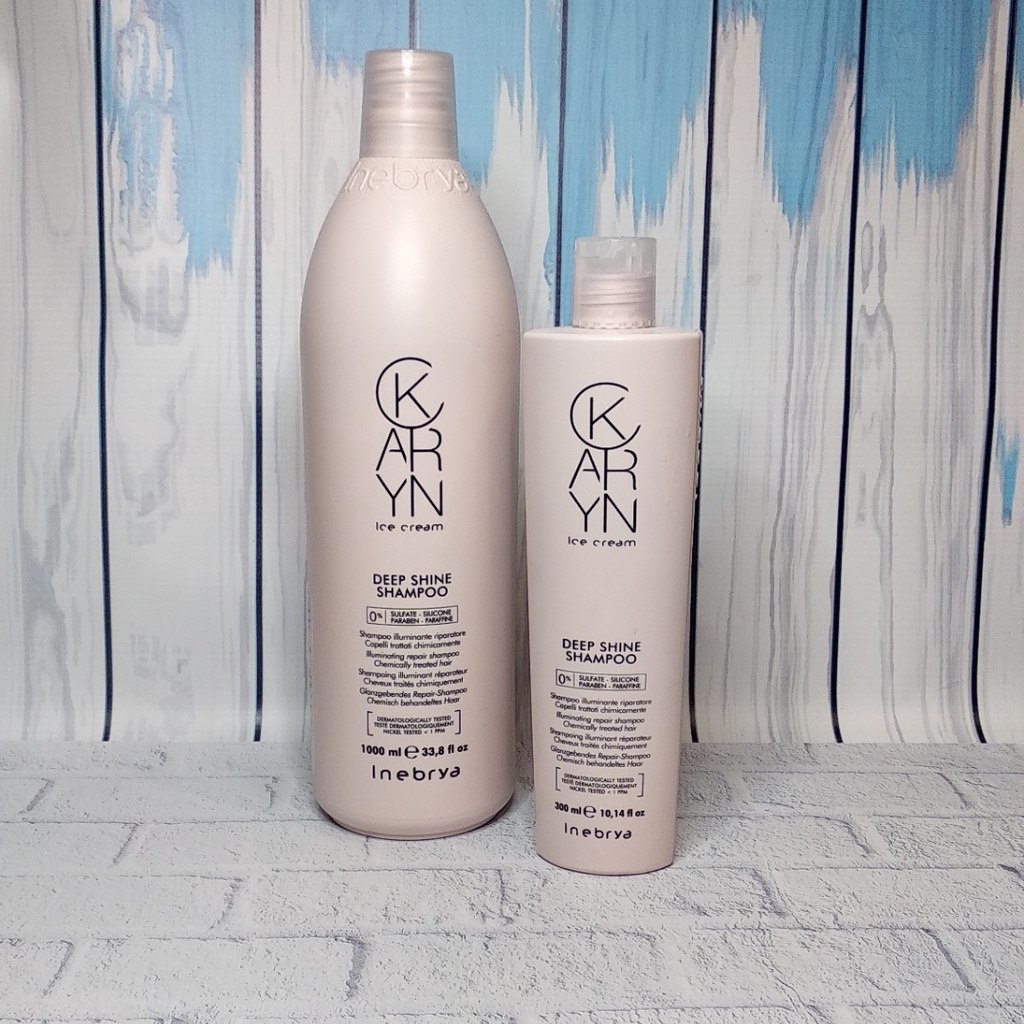 Dầu gội nuôi dưỡng tái tạo và bảo vệ tóc INEBRYA KARYN DEEP SHINE 1000ml