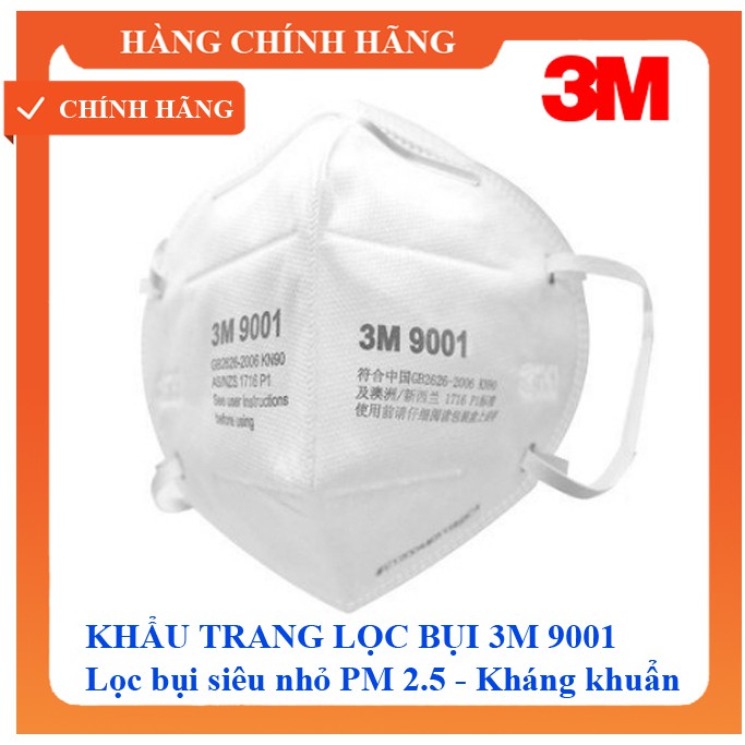Khẩu trang 3M 9001 | BigBuy360 - bigbuy360.vn