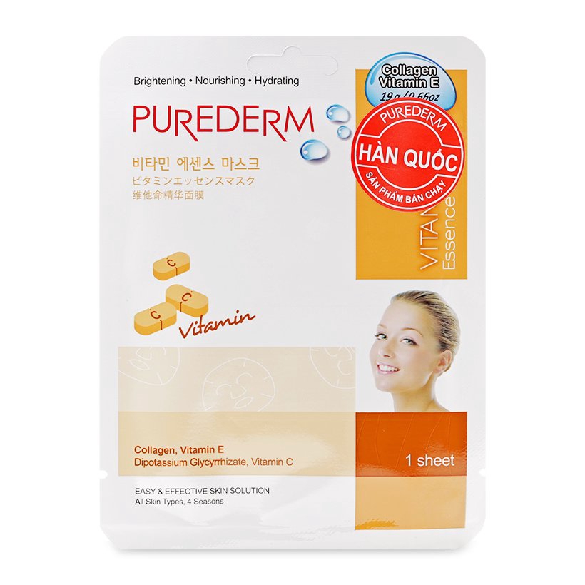 Mặt Nạ Vitamin PUREDERM Hàn Quốc