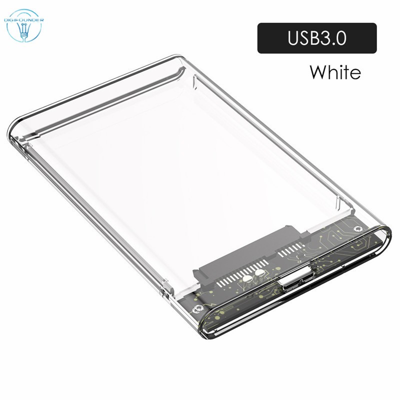 Hộp đựng ổ cứng HDD SSD trong suốt DG 2.5" SATA 2.0/3.0/3.1 USB 3.0 chất lượng cao | BigBuy360 - bigbuy360.vn