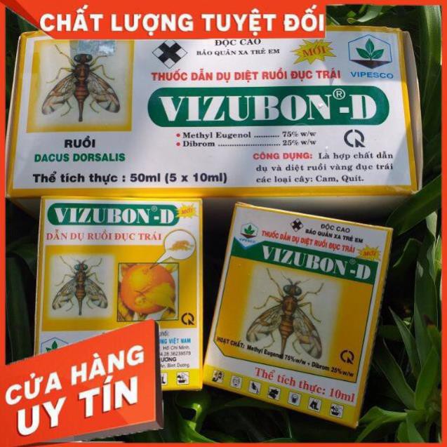 VIZUBON-D – Thuốc dẫn dụ ruồi đục nụ, đục trái