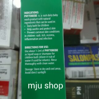 Sữa tắm PhytoBEBE chống rôm sảy em bé