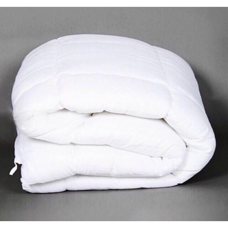 RUỘT CHĂN BÔNG SIÊU NHẸ, SIÊU ẤM MÀU TRẮNG TINH SIZE 2M X 2M2