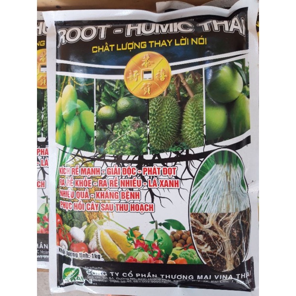 Root _ Humic Thái giúp kích rễ mạnh, giải độc, phát đọt
