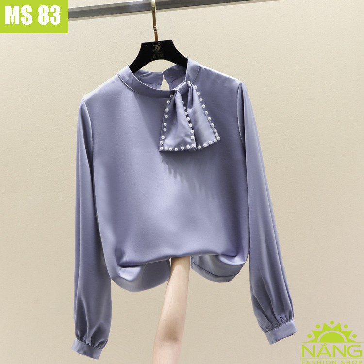 ÁO SƠ MI NỮ CỔ PHỐI BI (MS83) | BigBuy360 - bigbuy360.vn