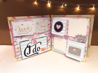 Scrapbook làm quà tặng cưới