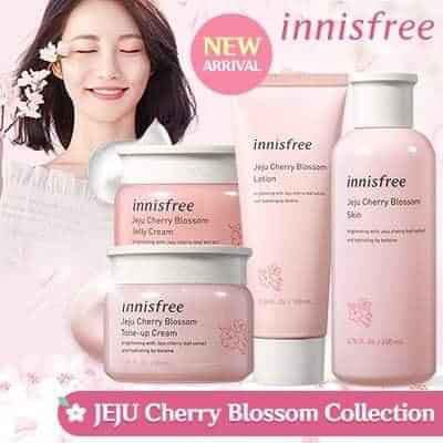 Set Dưỡng Trắng Da Innisfree 💖Freeship💖 SET DƯỠNG #INNISFREE_JEJU_CHERRY #BLOSSOM_CREAM_DUO | BigBuy360 - bigbuy360.vn