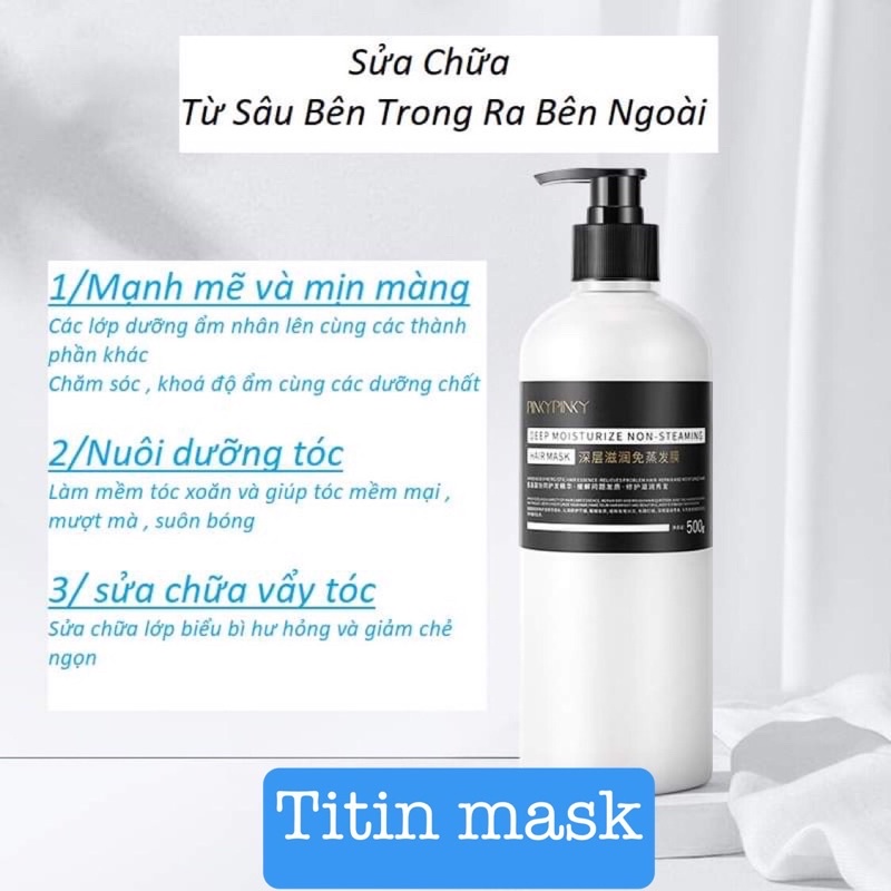 Ủ tóc Pinky mẫu mới 2022 ,phục hồi tóc hư tổn