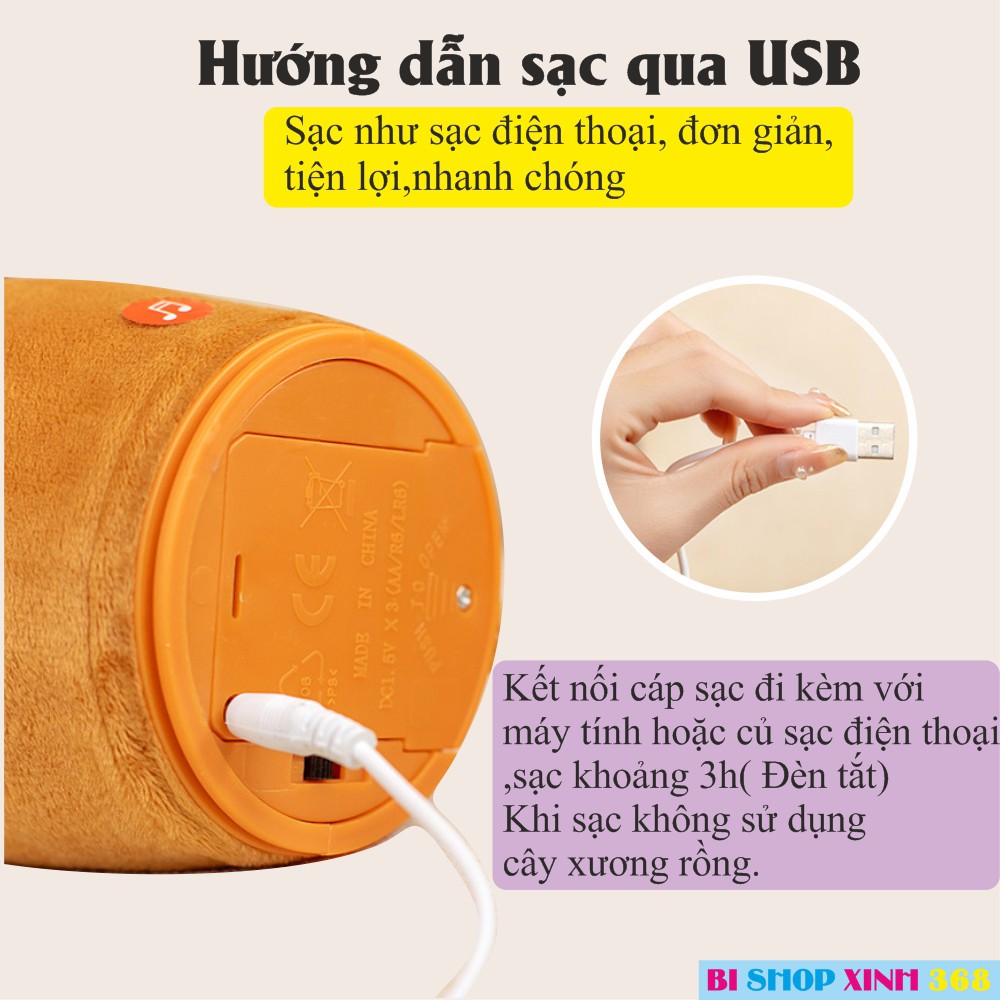 [HÀNG CHUẨN L1-TIẾNG VIỆT-CÓ ĐÈN NHÁY] Cây Xương Rồng Nhảy Múa 120 Bài Hát Biết Nói Nhại Giọng