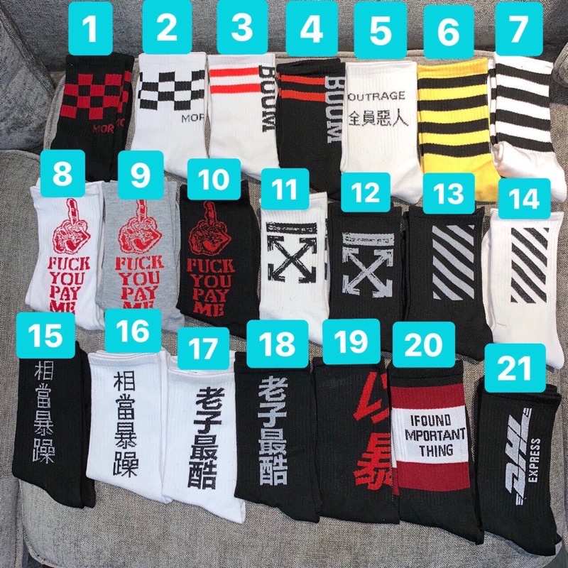 Tất Sneaker nam nữ