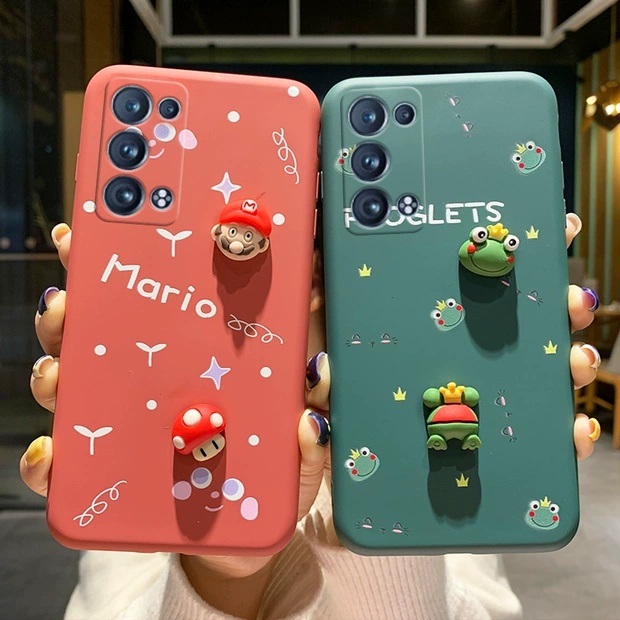 Ốp lưng Hoạt Hình Oppo Reno 5,Reno 5 5G,A15,A15s,A53 2020,A93,A52,A92,A91,Reno 3,Reno 4,Reno 2F