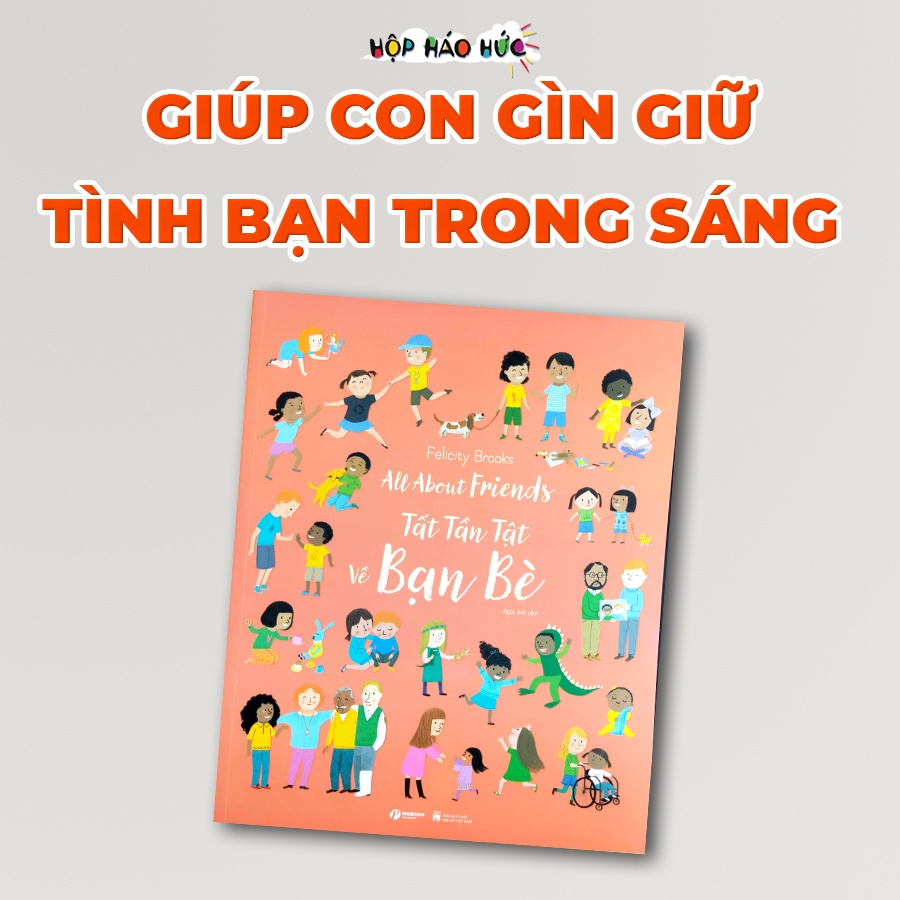 Hộp Háo Hức TÌNH BẠN DIỆU KỲ Cho Bé 6-10 tuổi: Trò chơi 10 giây đấu trí và Combo 2 cuốn sách